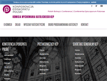 Tablet Screenshot of katecheza.episkopat.pl